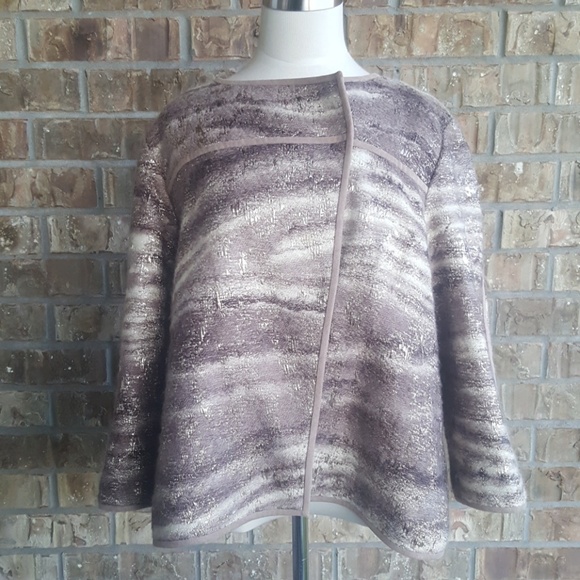 SOLD!! LAFAYETTE 148 Wool/Silk Jacket - Size Large - Picture 2 of 8